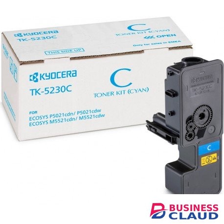 Kyocera TK-5230C Cyan Toner Cartridge