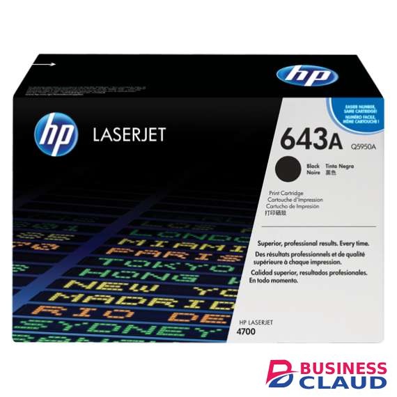 HP Q5950A 643A Black Toner Cartridge