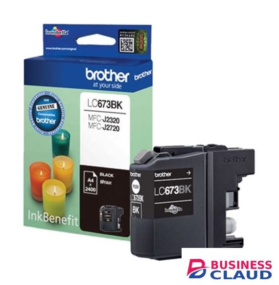 Brother LC-673BK Black Ink Cartridge
