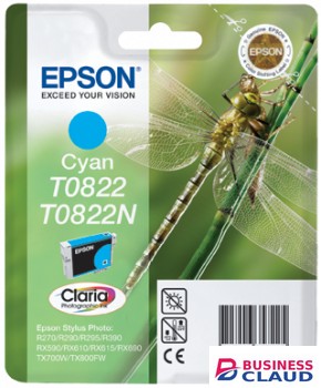 Epson T0822 Cyan Ink Cartridge