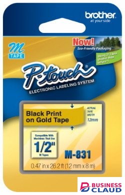Brother M-831 Label Printer Tape
