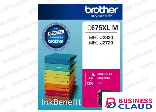 Brother LC-675XL M Magenta Ink Cartridge