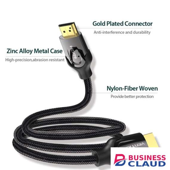 Vention 2M Nylon Braided HDMI Cable
