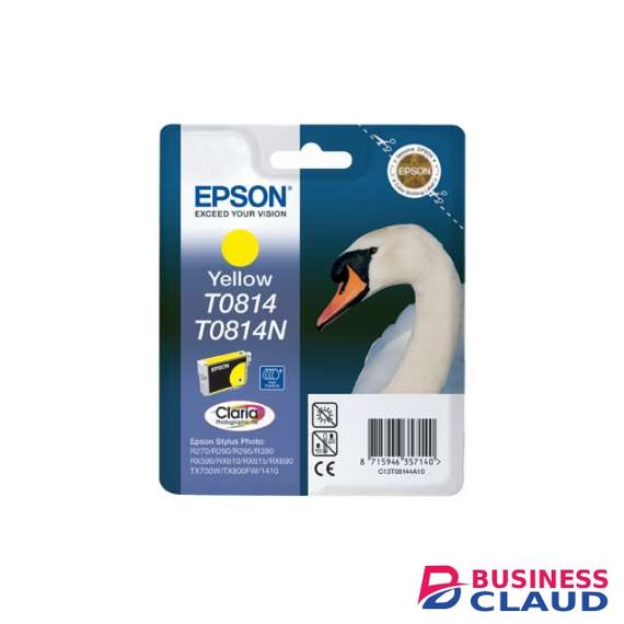 Epson T0814 Yellow Ink Cartridge
