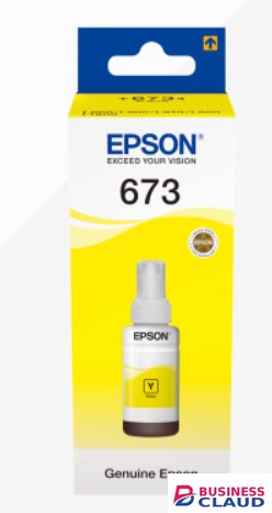 Epson T6734 Yellow ink bottle
