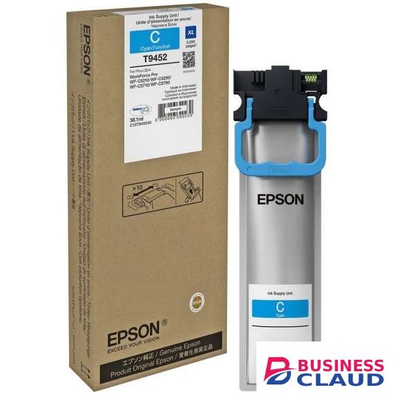 Epson C13T945240 XL WF-C5XXX Series Cyan Ink Cartridge