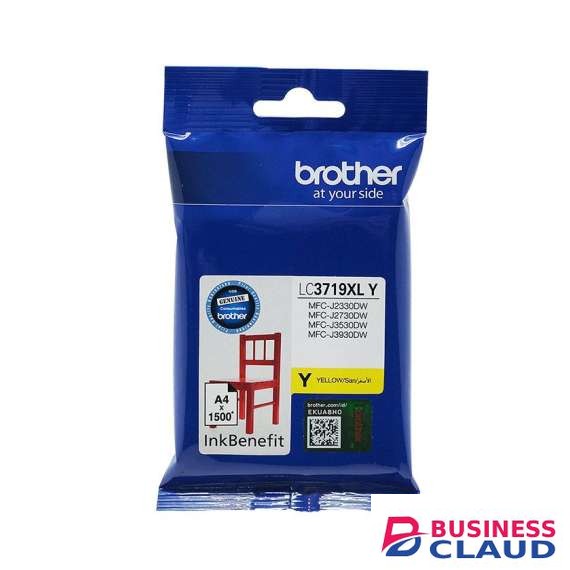 Brother LC3719XLY Yellow High Cap Ink Cartridge