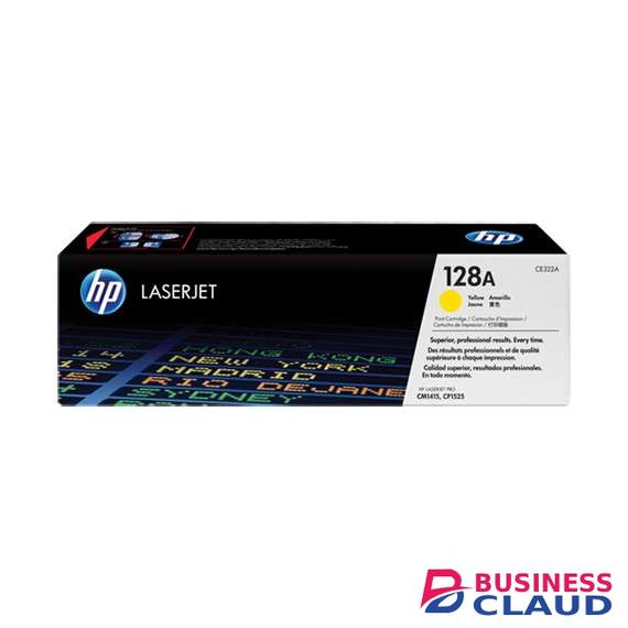 HP CE322A 128A Yellow LaserJet Toner Cartridge