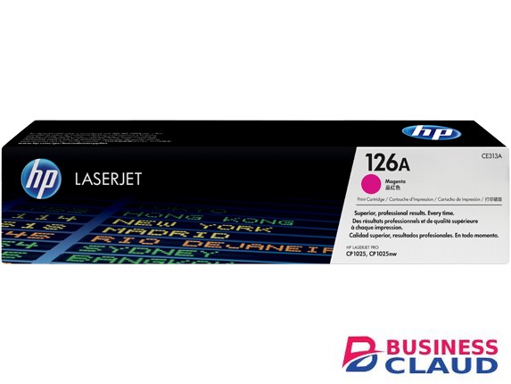 HP CE313A 126A Magenta LaserJet Toner Cartridge