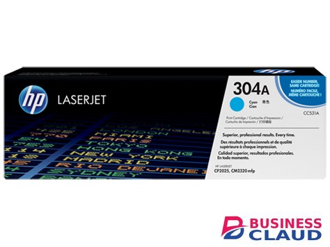 HP CC531A 304A Cyan Toner Cartridge