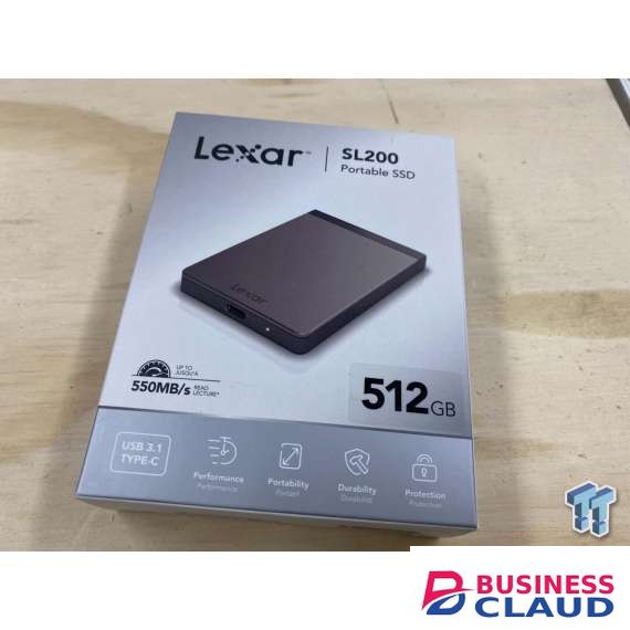 Lexar SL200 512GB External SSD Drive