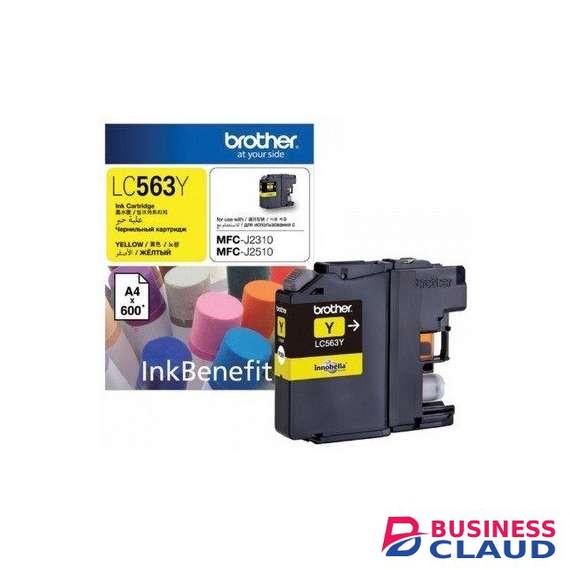Brother LC563Y Yellow Ink Cartridge