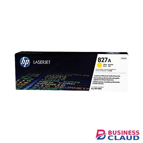 HP CF302A 827A Yellow LaserJet Toner Cartridge