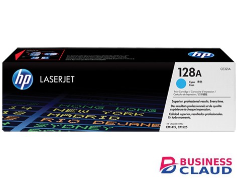 HP CE321A 128A Cyan LaserJet Toner Cartridge