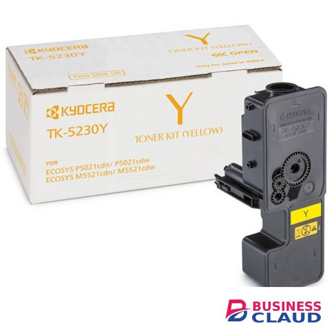 Kyocera TK-5230Y Yellow Toner Cartridge