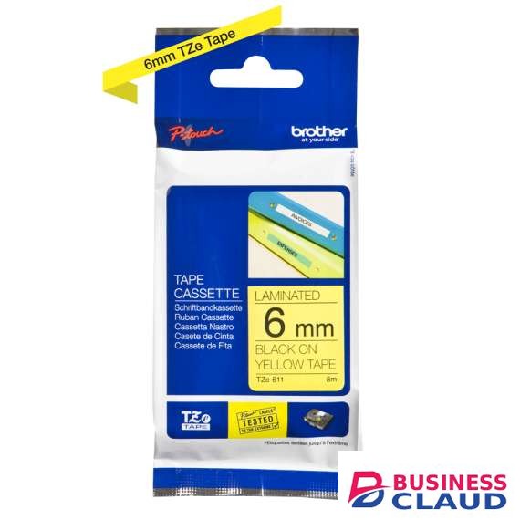 Brother TZE-611 Label Printer Tape