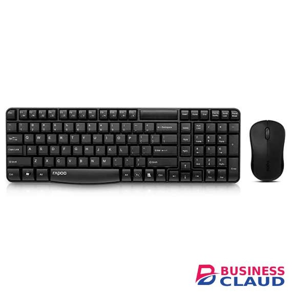 Rapoo X1810 Wireless Optical Mouse & Keyboard