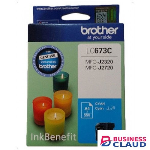 Brother LC-673C Cyan Ink Cartridge