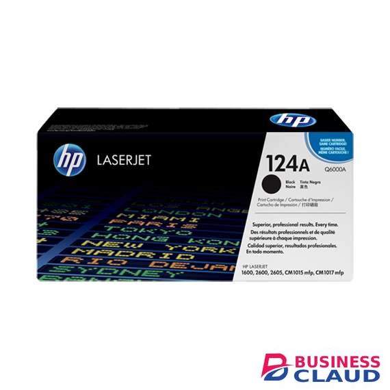 HP Q6000A 124A Black Toner Cartridge