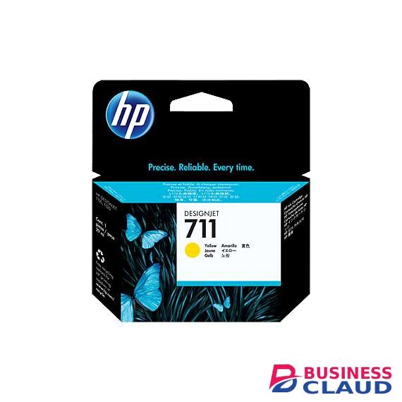 HP CZ132A 711 Yellow Ink Cartridge