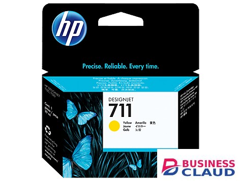 HP CZ132A 711 Yellow Ink Cartridge