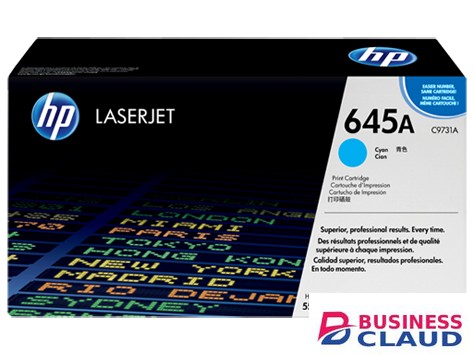 HP C9731A 645A Cyan LaserJet Toner Cartridge