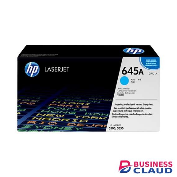 HP C9731A 645A Cyan LaserJet Toner Cartridge