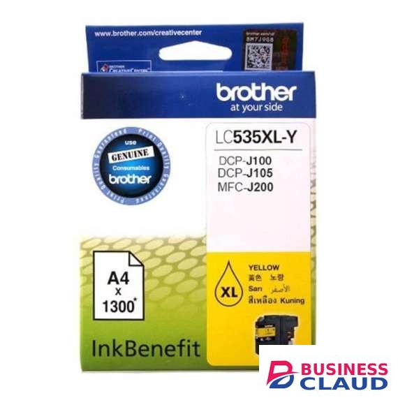 Brother LC535XL Yellow Ink Cartridge