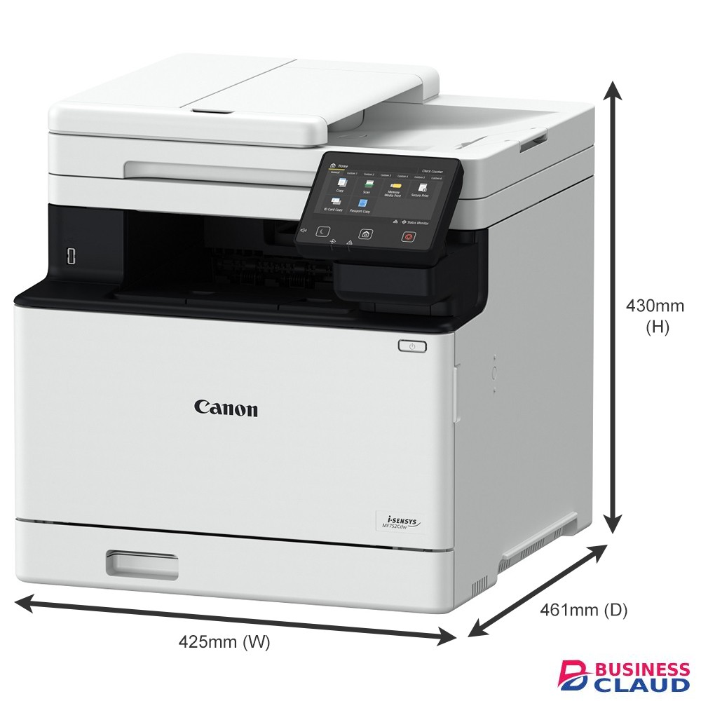 Canon i-SENSYS MF752Cdw A4 Colour Multifunction Laserjet Printer