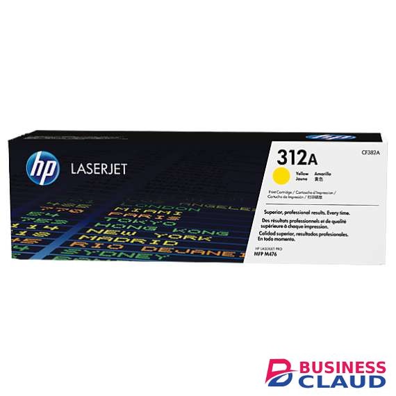 HP CF382A 312A Yellow LaserJet Toner Cartridge