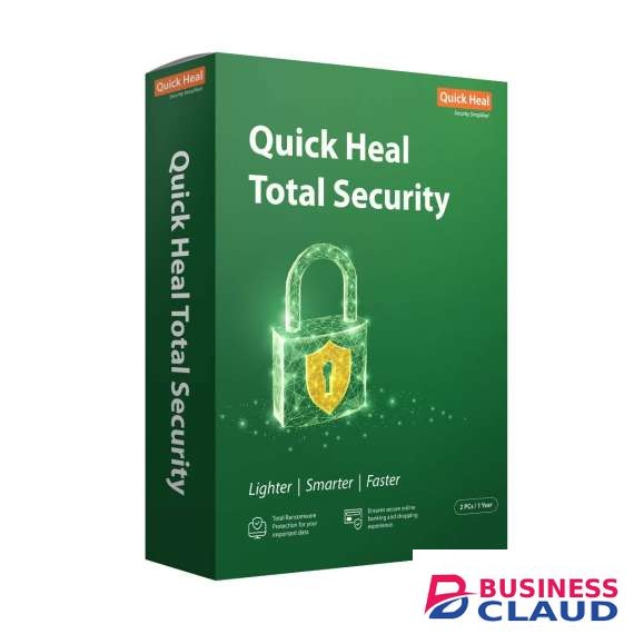Quick Heal Total Security 2 User 1 Year Antivirus