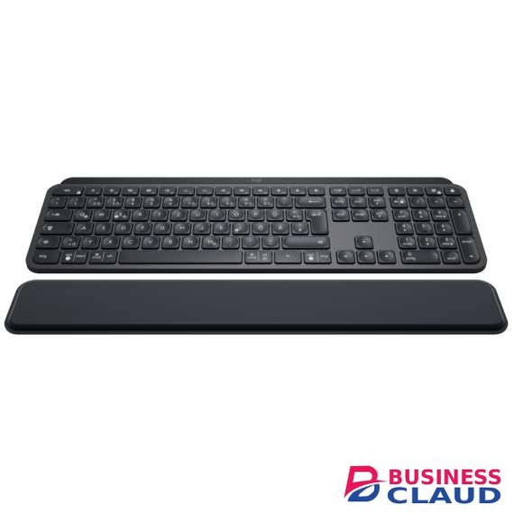 Logitech MX Keys Plus Bluetooth Illuminated Keyboard with Palm Rest