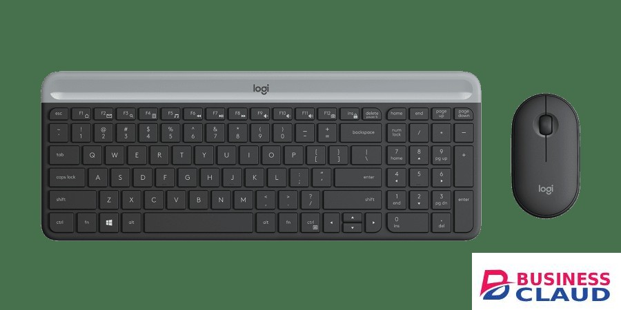 Logitech MK470 Slim Wireless Keyboard and Mouse Combo