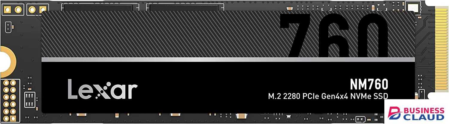 LEXAR LNM760 1TB M.2 PCIe Gen 4*4 NVMe 2280 INTERNAL SSD