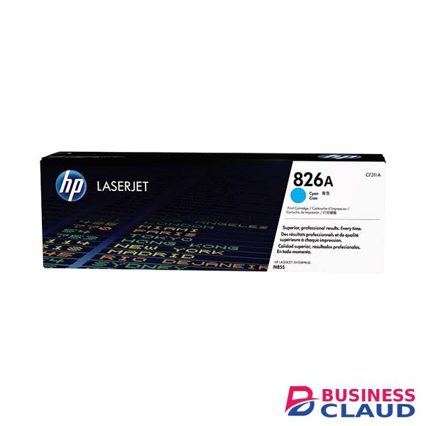 HP 826A Cyan (CF311A) Original LaserJet Toner Cartridge