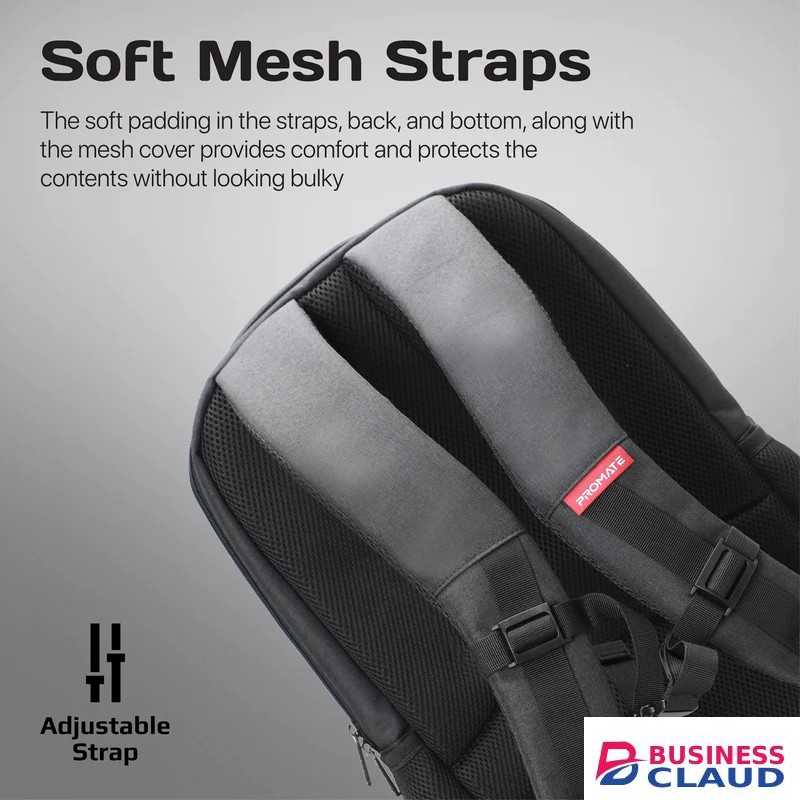 Promate 15.6inch Polyester Backpack