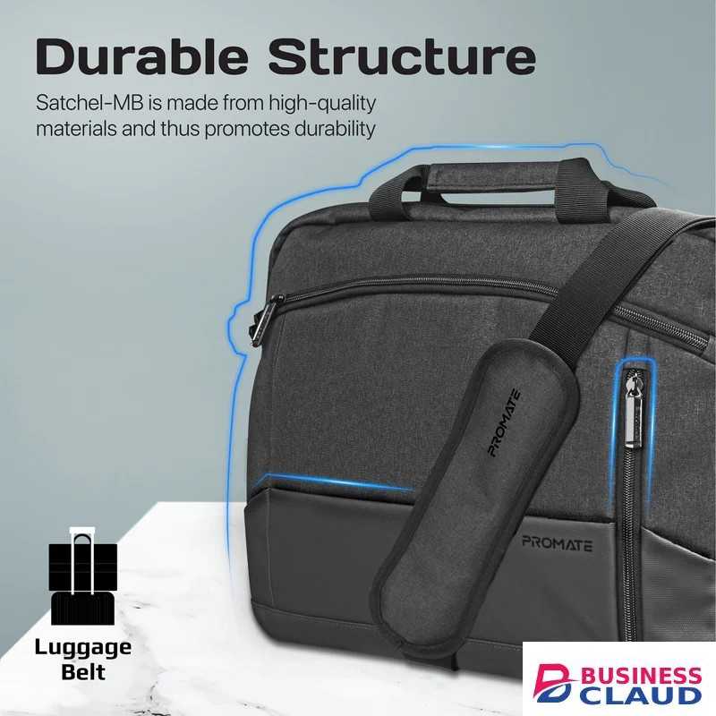 Promate Lightweight 15.6inch Messenger Bag