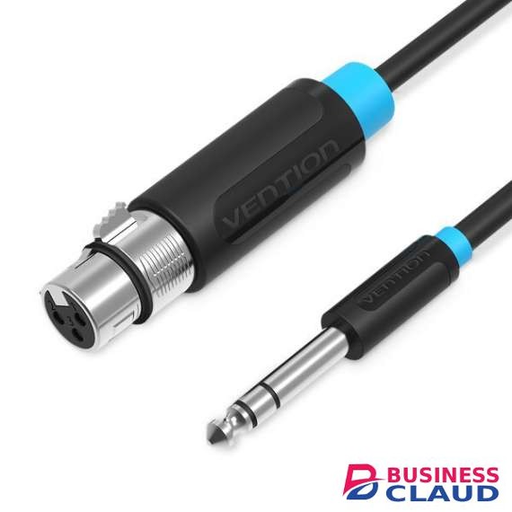 Vention 6.5mm male to XLR female audio cable