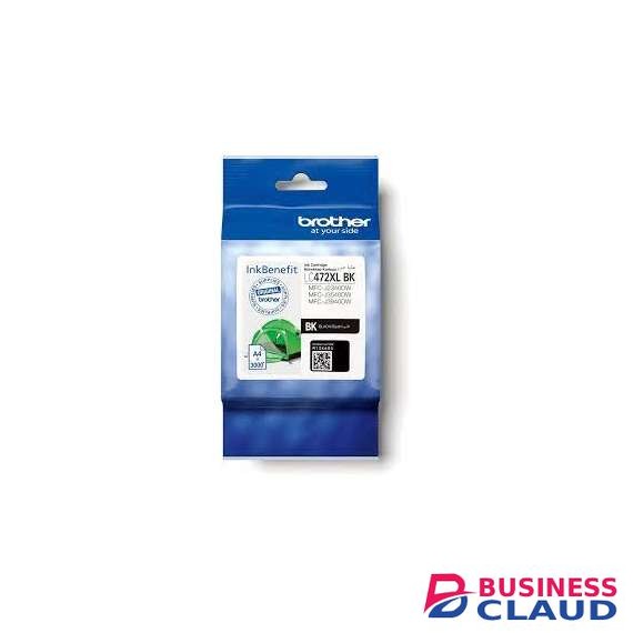 Brother LC472XL Black High Cap Ink Cartridge