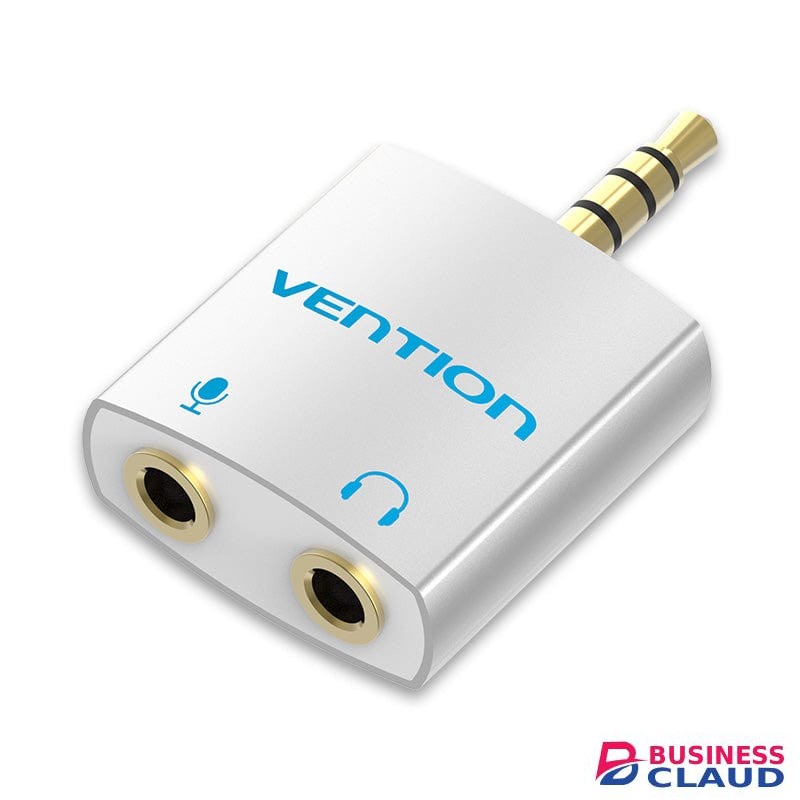Vention 4 Pole 3.5mm Male to 2*3.5mm Female Audio Adapter