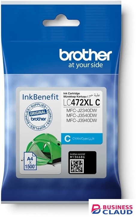 Brother LC472XLC Cyan High Cap Ink Cartridge