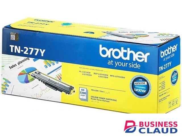 Brother TN-277Y Yellow Original Toner Cartridge