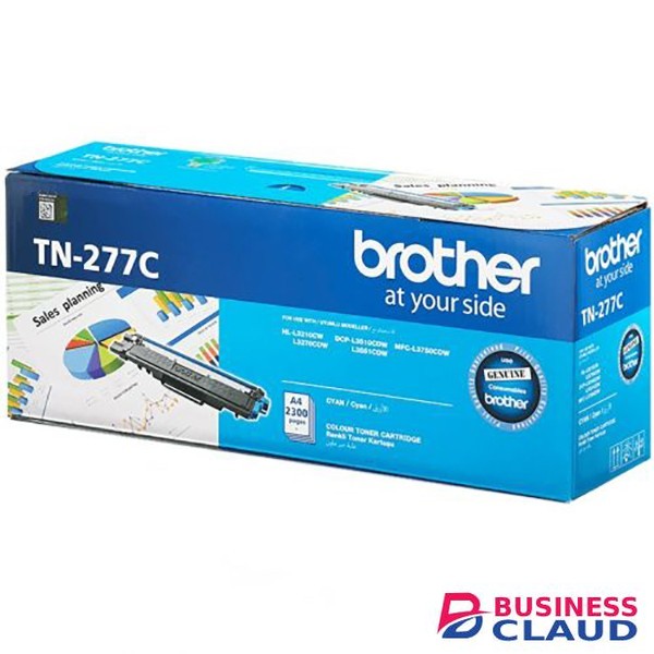 Brother TN-277C Cyan Original Toner Cartridge