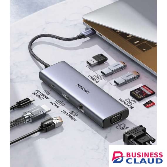 UGREEN UG-15600 USB-C 9 in 1 Multifuntion Docking Station