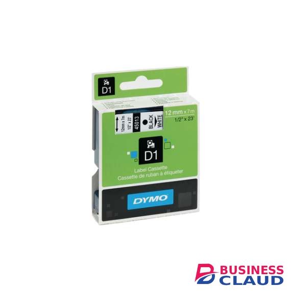 Dymo D1 12mm x 7m Standard Labelling Tape