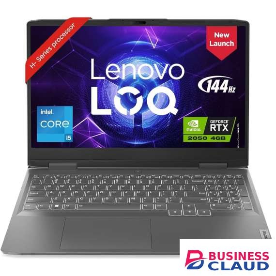 Lenovo LOQ 3 Series Core i5-12450H NVIDIA GeForce RTX 2050 4GB GDDR6 8GB 512GB SSD W11H Laptop