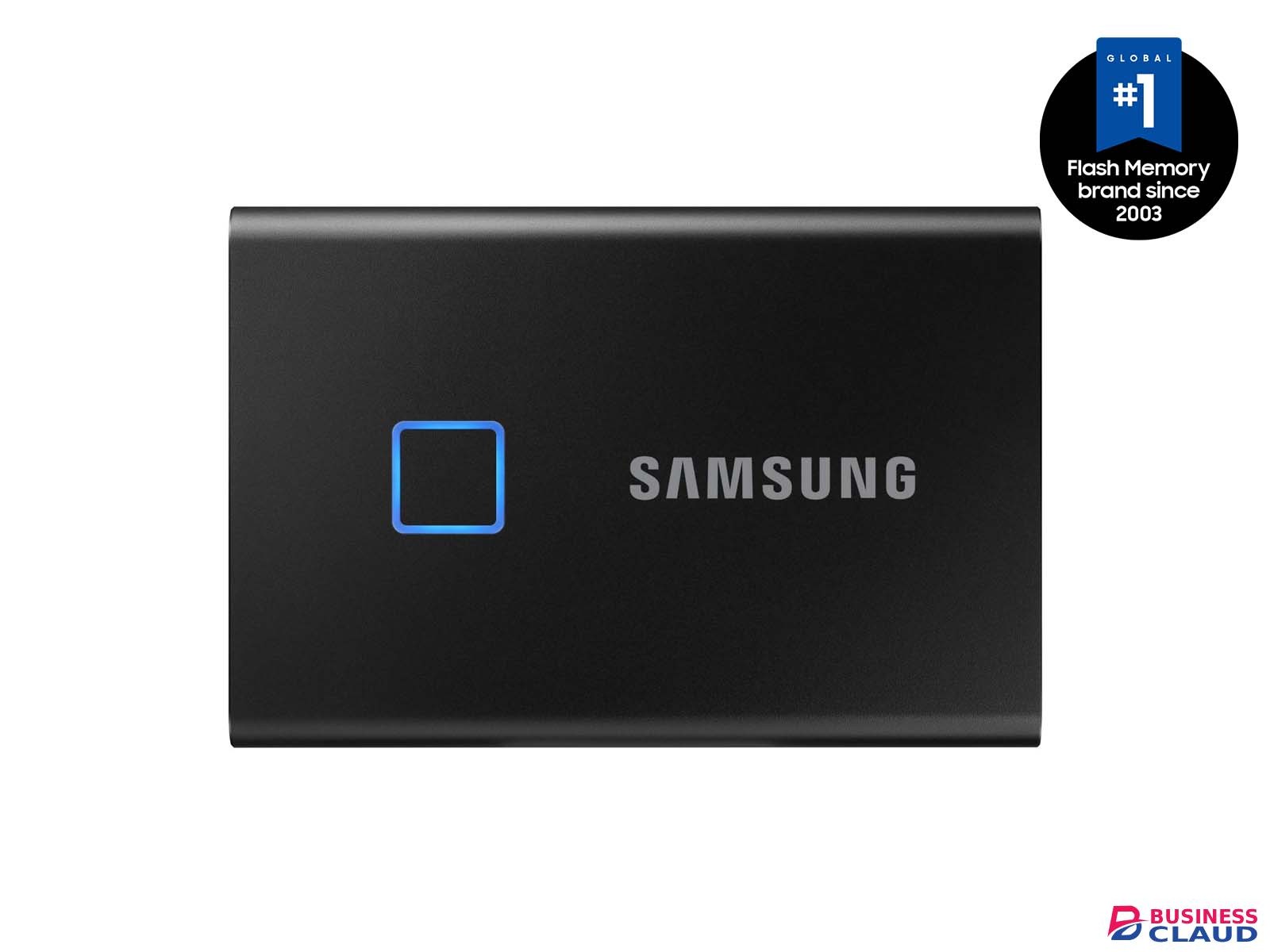 Samsung 1TB T7 Touch Portable External SSD with Fingerprint Security