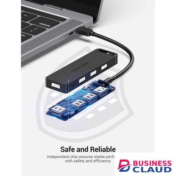 Vention USB C to 4 Port USB 3.0 Hub