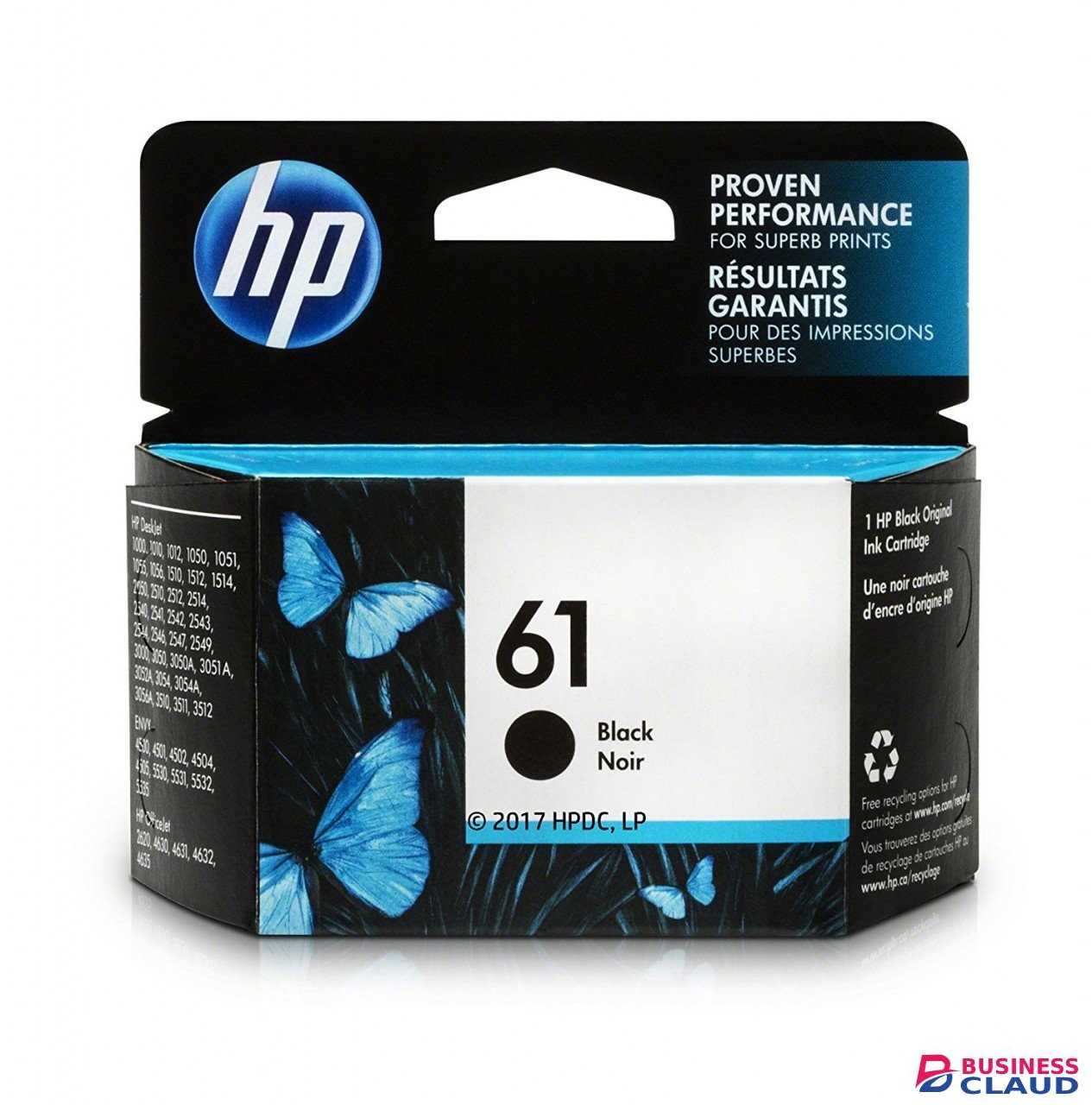HP 61 Black Cartridge