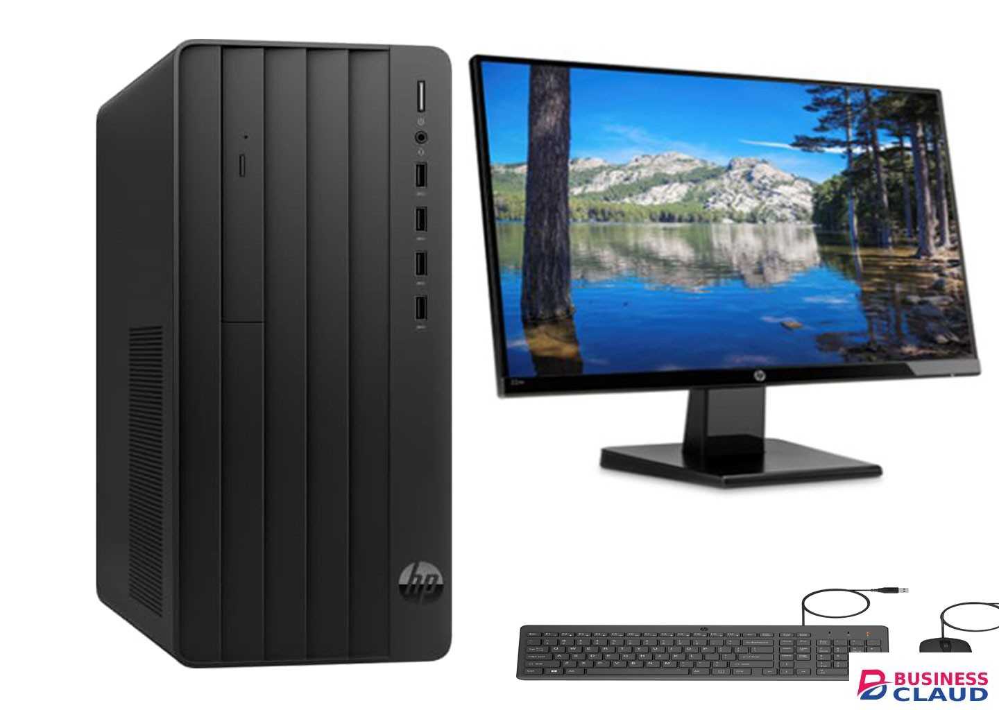HP 290 G9 core i3-12100 8GB 512SSD DOS 21.5inch monitor desktop computer